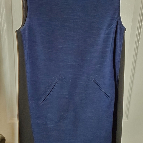 Tahari cowl neck sucba material feel dress - Picture 2 of 11